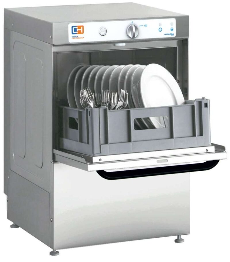 Lavavajillas Industrial con Bomba de Desagüe y Cesta de 40x40cm de 470 x520 x720h mm CORDOBA CORDOBA400B