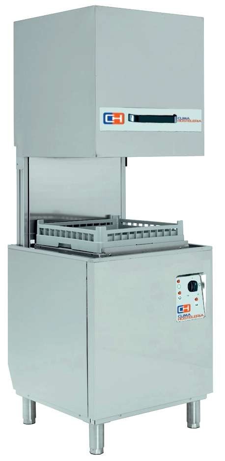 Lavavajillas Industrial Tipo Capota con Cesta de 50x50cm de 675 x675 x1440h mm CORDOBA CORDOBA800