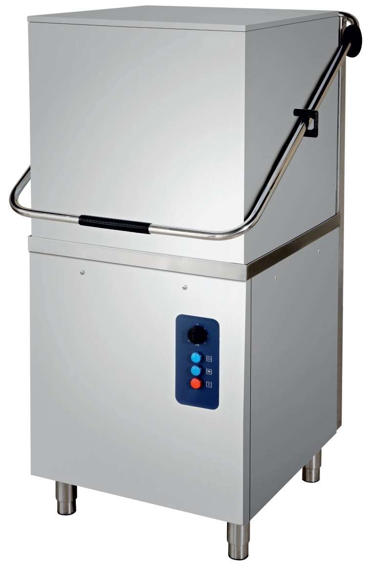 Lavavasos Industrial Tipo Capota con Cesta de 50x50cm de 720 x 830 x 1480h mm ESTAMBUL CH800ECO