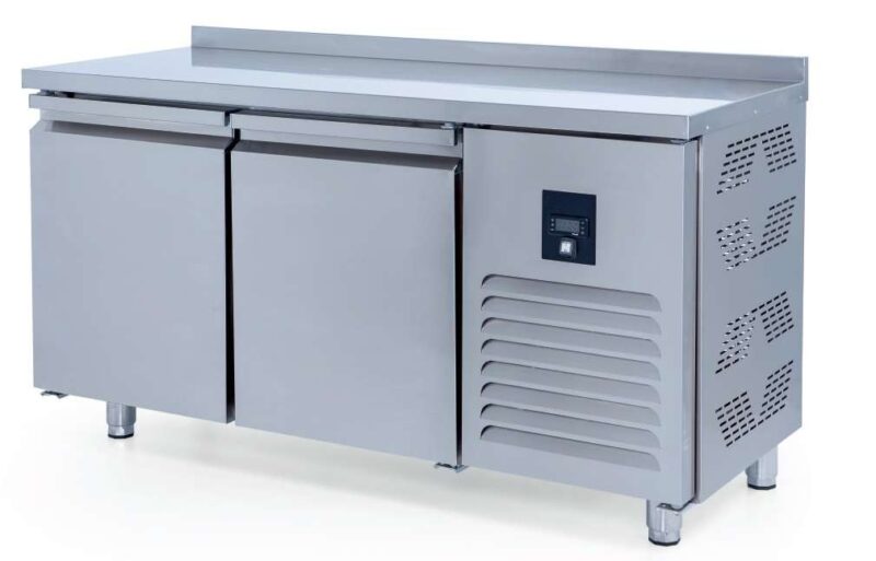 Mesa Refrigerada Snack 2 puertas Fondo 600 de 1500 x600 x850h mm ESTAMBUL