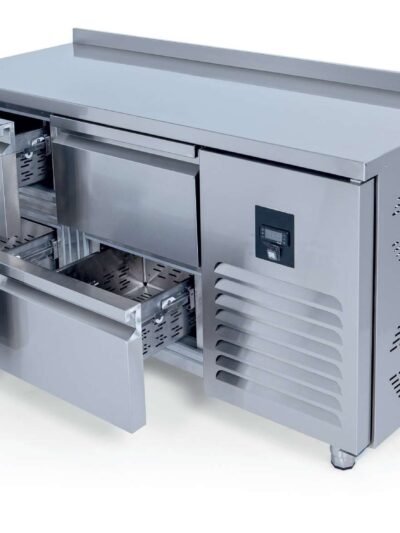 Mesa Congelación 4 cajones GN1/1 Fondo 700 de 1500 x700 x850h mm ESTAMBUL