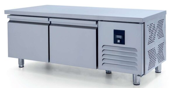 Mesa Baja Refrigerada GN1/1 de 2 puertas Fondo 700 de 1500x700x600h mm ESTAMBUL