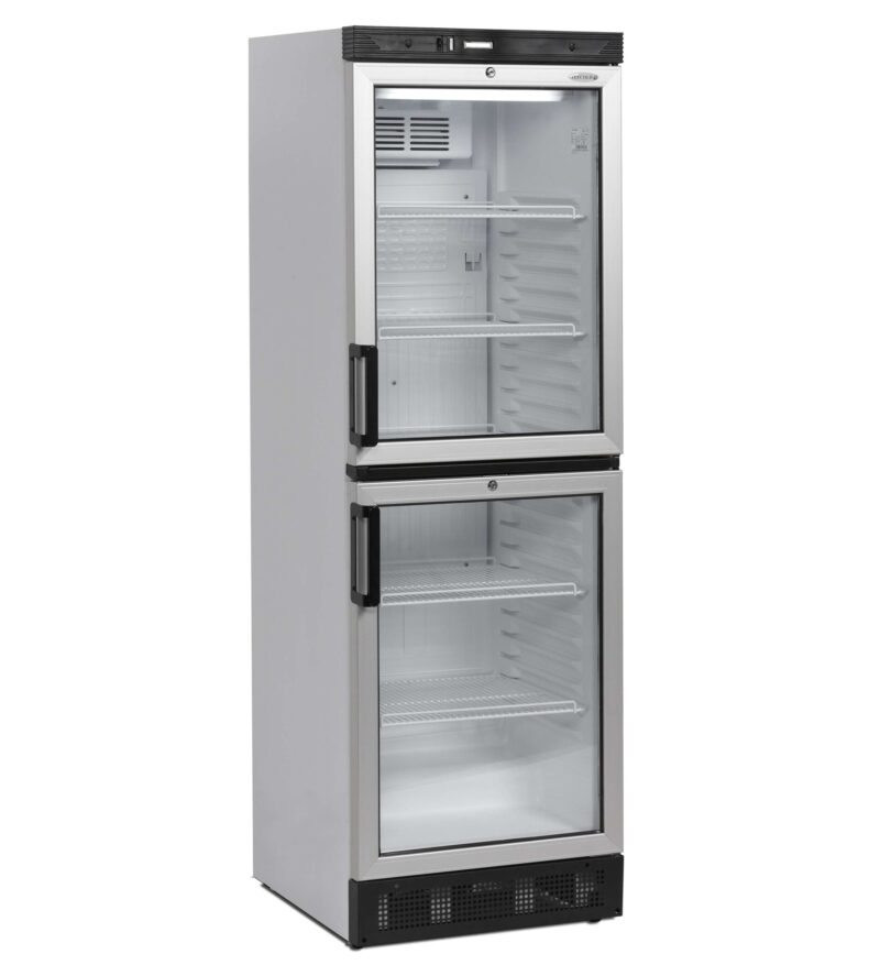 Armario Refrigerado 2 puertas de cristal 595x640x1840h mm Línea VIBORG FS2380-I. 82kg