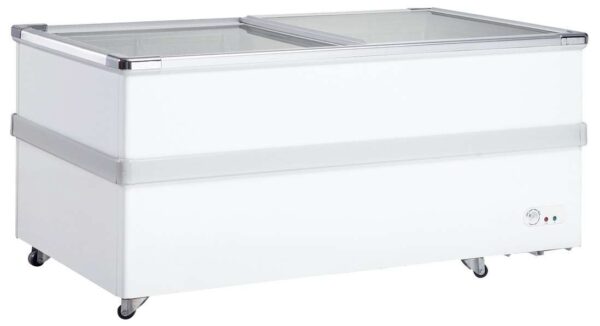 Isla de Congelación 2 Puertas de Vidrio Corredera de 1630 x945 x775h mm PEKIN FI-600