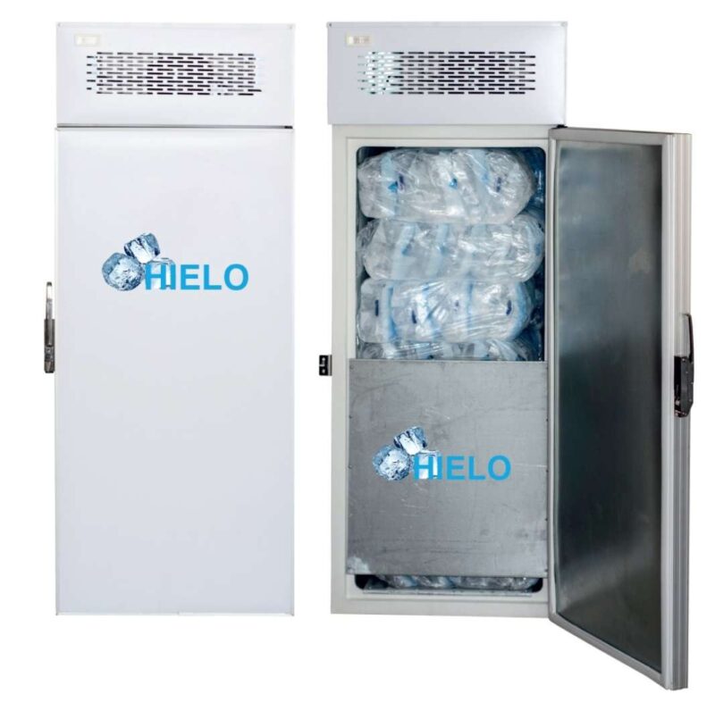 Armario Conservador de 18 sacos de cubitos de hielo ARMVERTGEL420