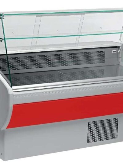 Vitrina Refrigerada Expositora Fondo 800 de 1017 x800 x1260h mm AVEIRO VPL100-R color rojo