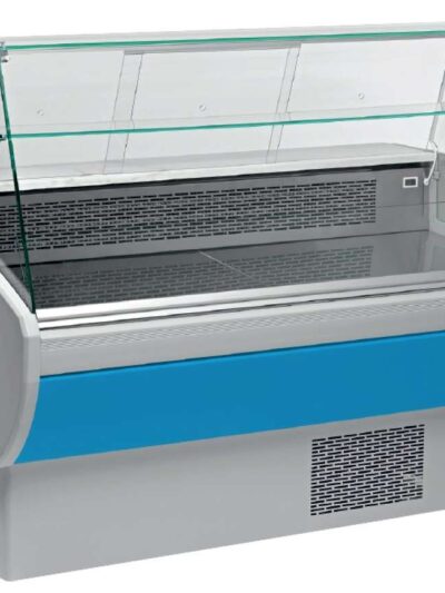 Vitrina Refrigerada Expositora Fondo 800 de 1017 x800 x1260h mm AVEIRO VPL100-A color azul
