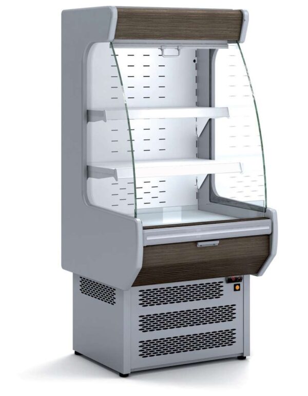 Vitrina Expositora Mural Baja dim.1220x725x1524h mm  Línea Córdoba MB-6-125