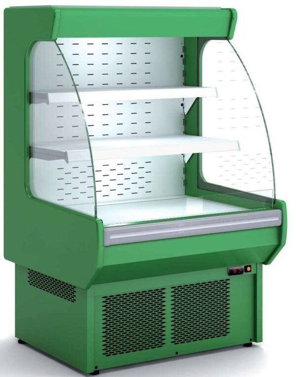 Vitrina Expositora Mural Baja dim.970x860x1524h mm Línea Córdoba MB-8-100