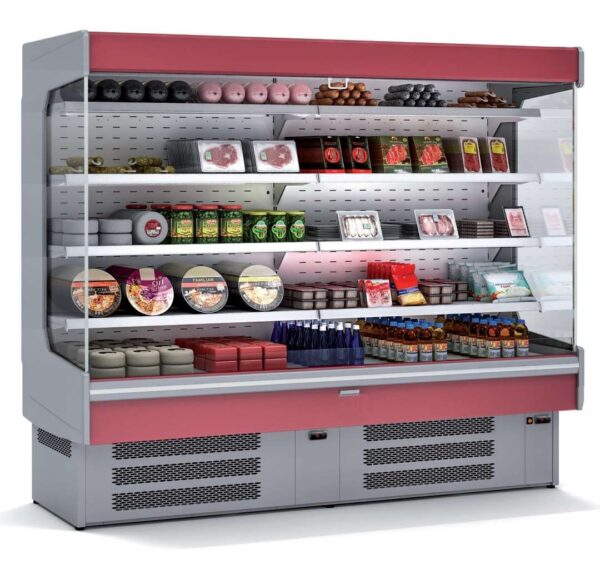 Vitrina Expositora Mural Fondo 800 dim.2380x860x2020h mm Línea Córdoba M-8-240