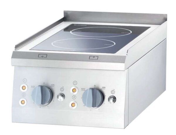 Cocina vitrocerámica sobremesa 2 zonas 400x700x850h mm 2x2,5Kw Línea Varsovia