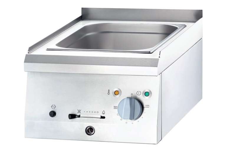 Baño María Sobremesa Eléctrico GN 1/1 400x700x250h mm Línea Varsovia