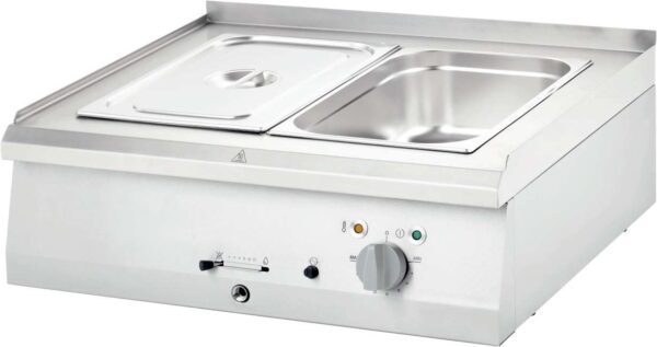 Baño María Sobremesa Eléctrico 2xGN 1/1 800x700x250h mm Línea Varsovia