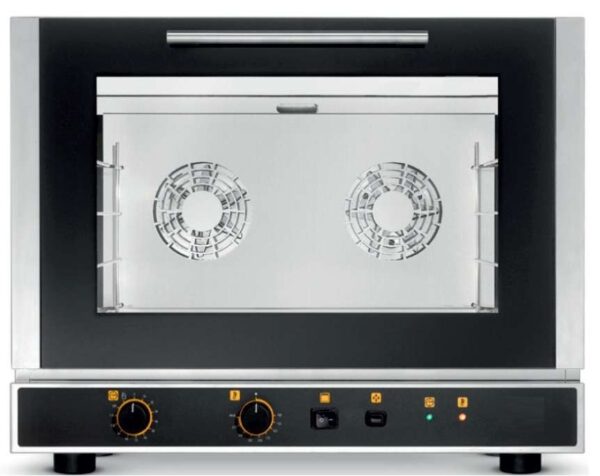 Horno eléctrico convección SNACK con GRILL y HUMIFIDICACIÓN 4 bandejas 60x40 cm EKF464.3GRILL Línea Padova