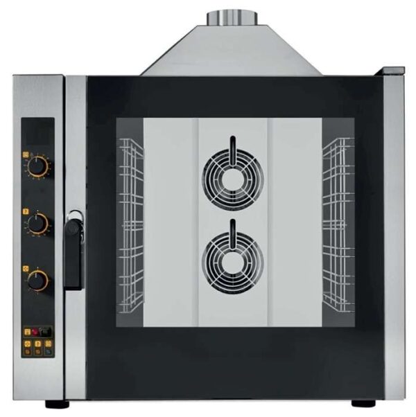 Horno de gas convección con VAPOR 7 bandejas GN1/1 EKF711GUD Línea Padova