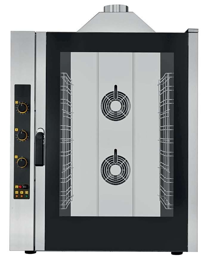 Horno de gas convección con VAPOR 11 bandejas GN1/1 EKF1111GUD Línea Padova