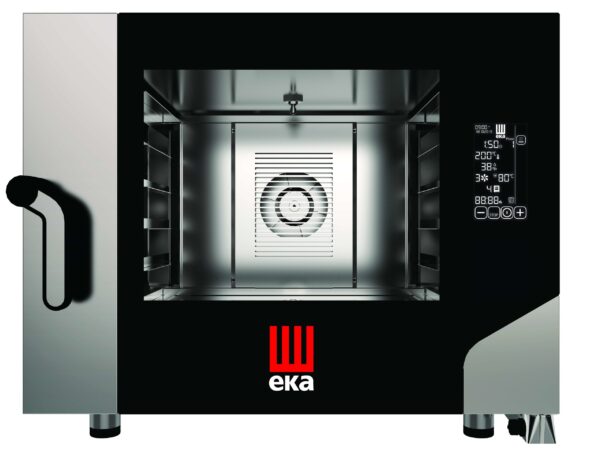 Horno eléctrico convección MILLENIAL BLACK MASK Pastelería/Panadería 4 bandejas 600x400 mm MKF464BM Línea Padova