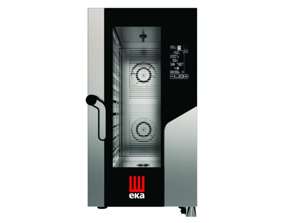 Horno eléctrico convección MILLENIAL BLACK MASK COMPACTO Gastronomía 10 bandejas GN1/1 MKF1011CBM Línea Padova