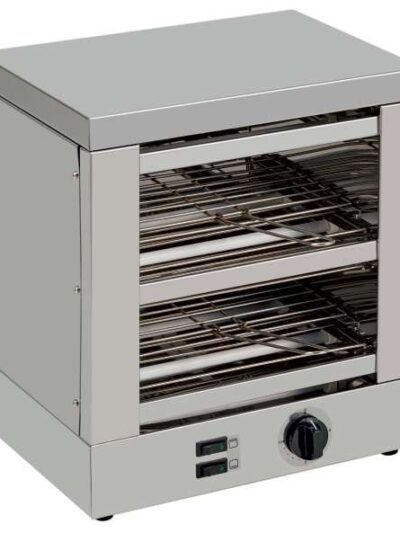 Tostador 2 pisos Slim Line resistencias de cuarzo con temporizador 1800W TE2T