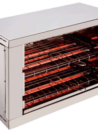 Tostador 2 pisos resistencias de cuarzo con temporizador 3000W TD2T