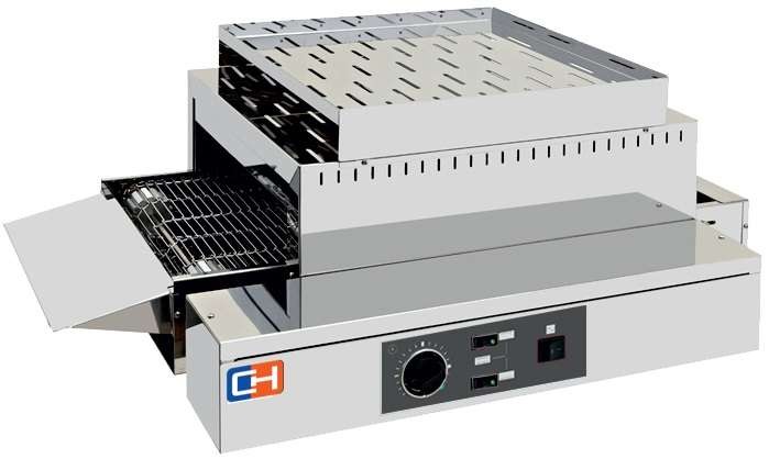 Tostador Horizontal de cinta 4000W Especial Buffet  750x630x315h mm TCH375