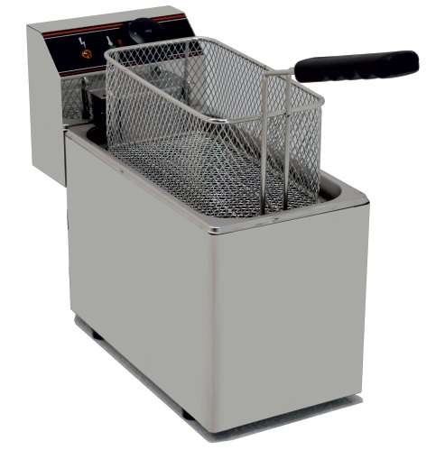 Freidora Eléctrica capacidad 5l pot.2,2 Kw sin Grifo de Vaciado línea Badajoz EVO5