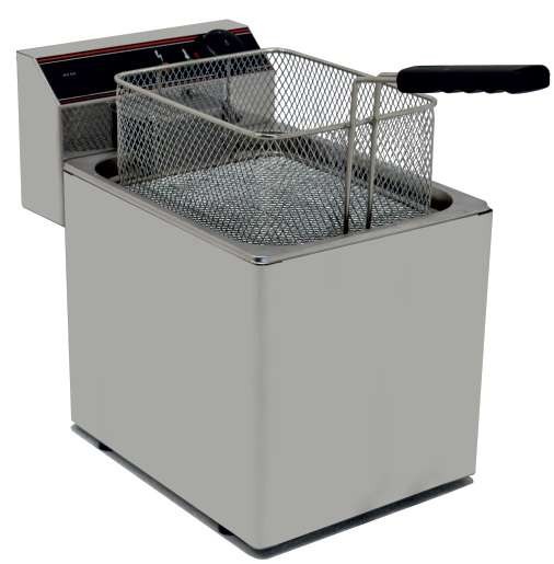 Freidora Eléctrica capacidad 10l pot.3,5 Kw sin Grifo de Vaciado línea Badajoz EVO10