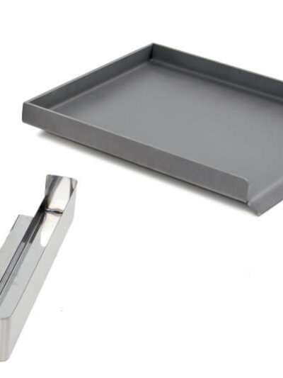 Placa de acero laminado de 6 mm con peto 36 mm para Cocina a Gas Sobremesa línea Badajoz