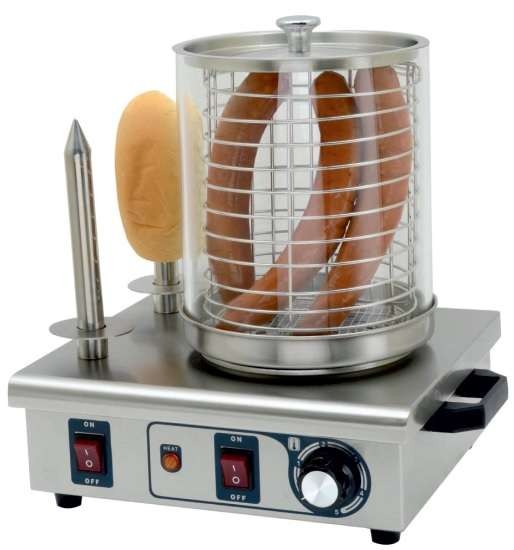 Máquina de Perritos 2 Pinchos de 410x340x370h mm PEKIN IHD-02