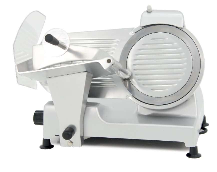 Cortadora de Embutidos cuchilla 250 mm y Potencia 240W con Base de Aluminio Anodizado PEKIN CFA-250