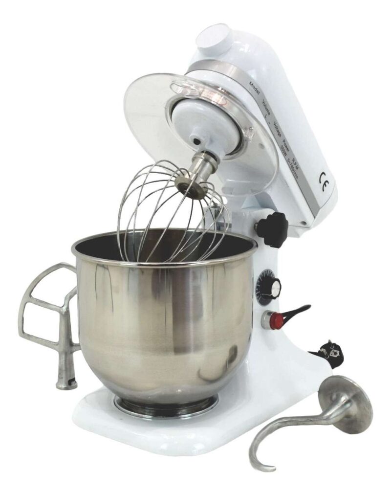 Amasadora Batidora Mezcladora Planetaria 7 litros de 235 x412 x430h mm PEKIN B7S