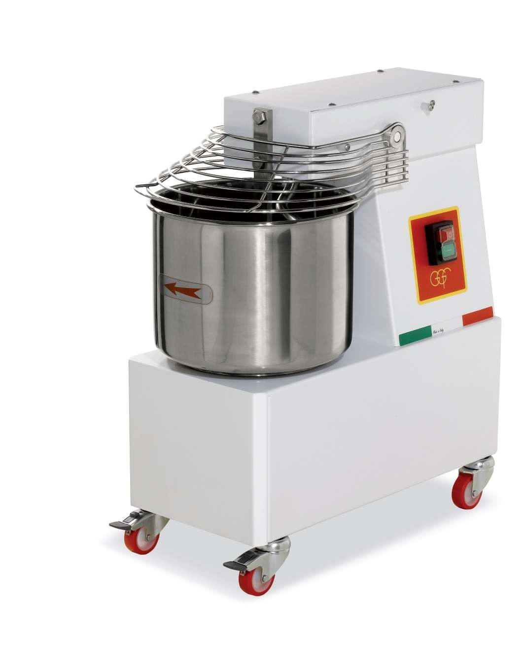 Amasadora Espiral 10 litros cuba y cabezal fijo TREVISO IM10 (230V)