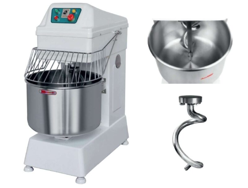 Amasadora Espiral 35 litros de 435 x750 x900h mm PEKIN HS30- 75 KG