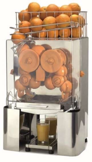 Exprimidor Automático Cubierta Transparente de 400 x300 x780h mm PEKIN 2000E-1 -45 Kg