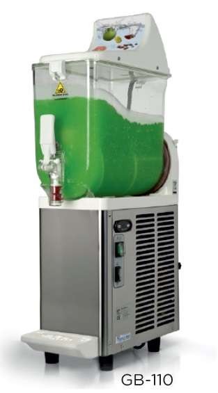 Granizadora GraniBEACH 10 litros CARPIGIANI de 200 x400 x860h mm VALENCIA GB-110