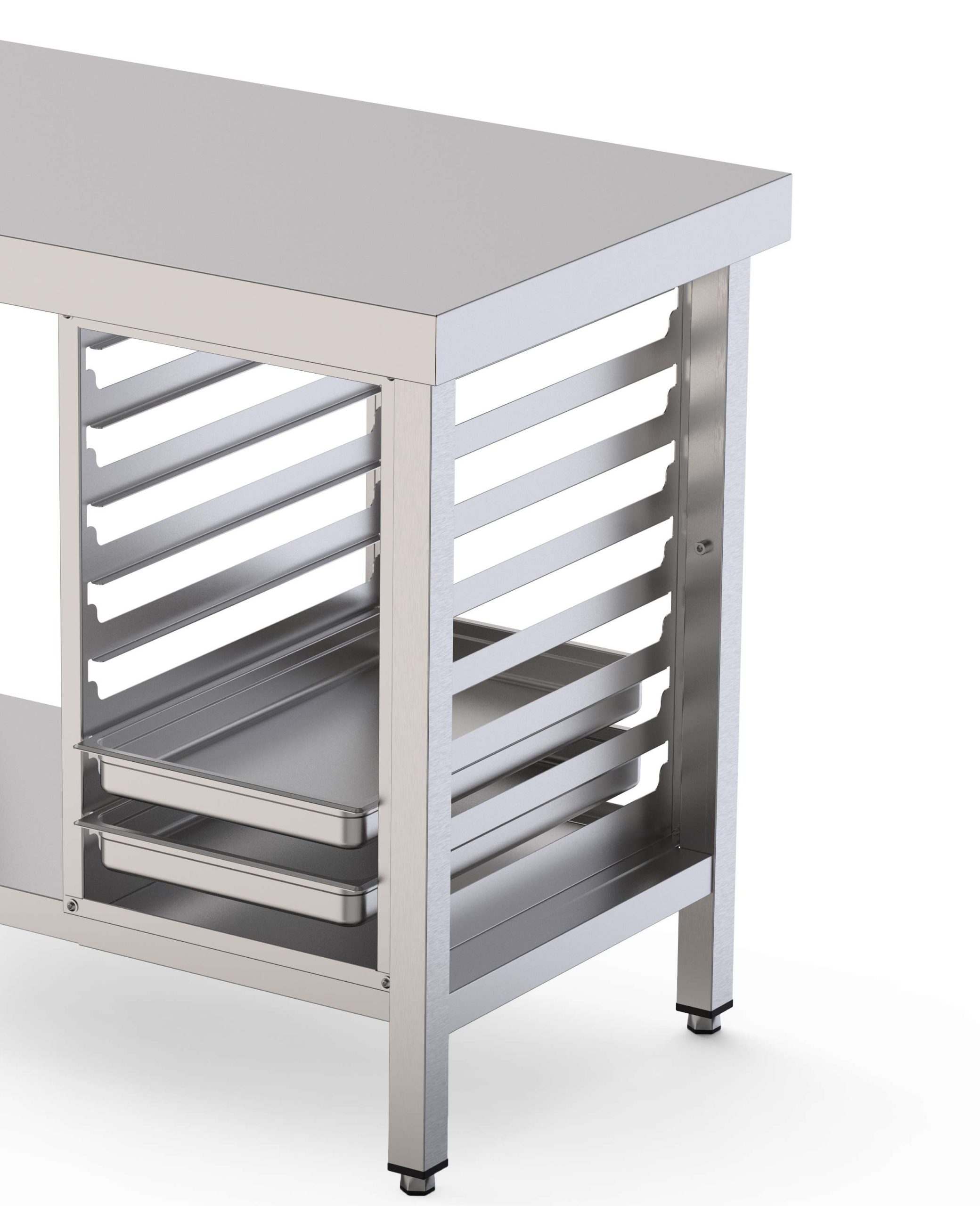 Módulo Acero Inoxidable Para 8 Bandejas GN 1/1 380x530x560h mm WTA385356GN