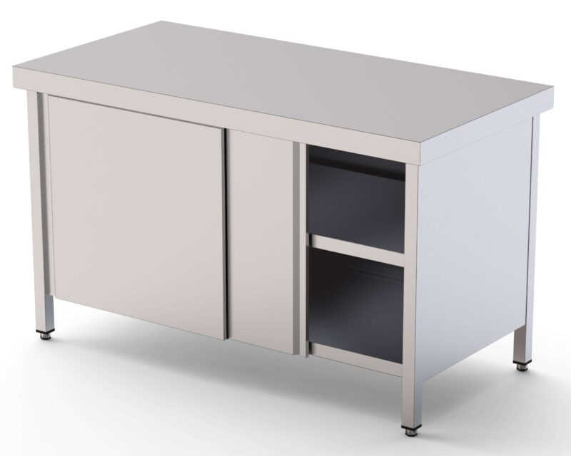 Estante Adicional Acero Inoxidable Para Mesa De Trabajo Fondo 900 Con Longitud De Mesa 700 mm WTA900700AS