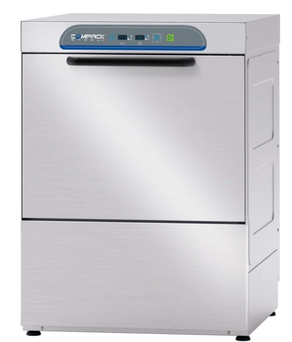 Lavavajillas Industrial Control Digital  Cesta de 50X50cm con Bomba Desagüe PADOVA X54E-B