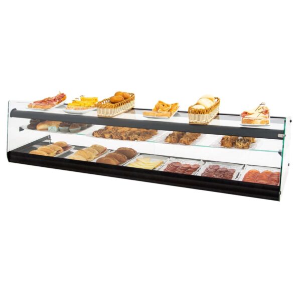 Vitrina Expositora Neutra 1,45 Metros De Triple Piso NEUTRA TRIPLE 15