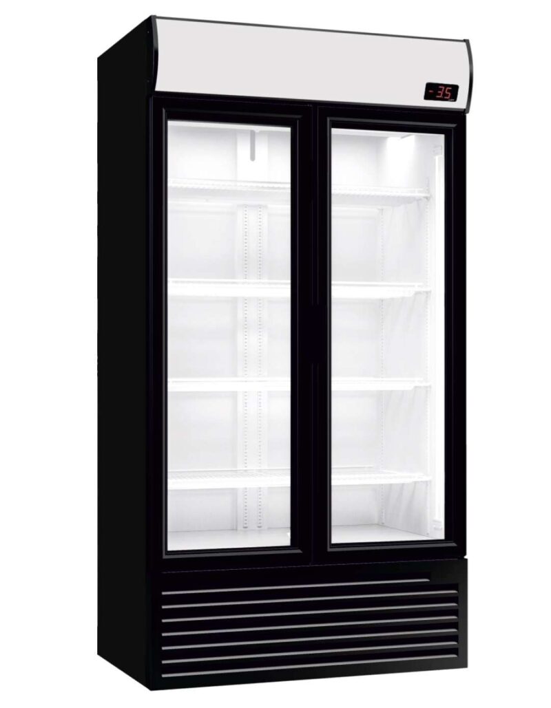 Armario Refrigerado SUBZERO -3,5º/+1ºC 2 puertas Batientes de Cristal 920 Litros Línea MANISA INOVA 1000SZ