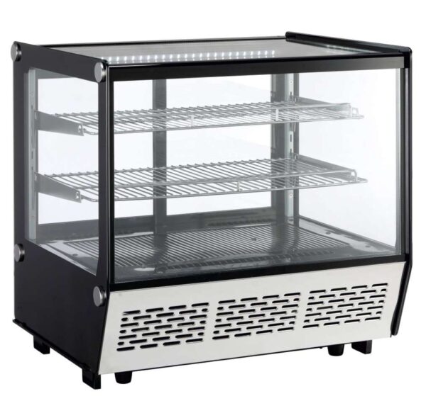 Vitrina refrigerada sobremostrador Cristal Recto 710X568X686h mm Línea Pekín XCW120Z