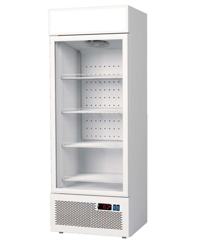 Expositor Refrigerado Congelados Ventilado 400 Litros 710 x 640 x 1960h mm VAH400V Línea Córdoba