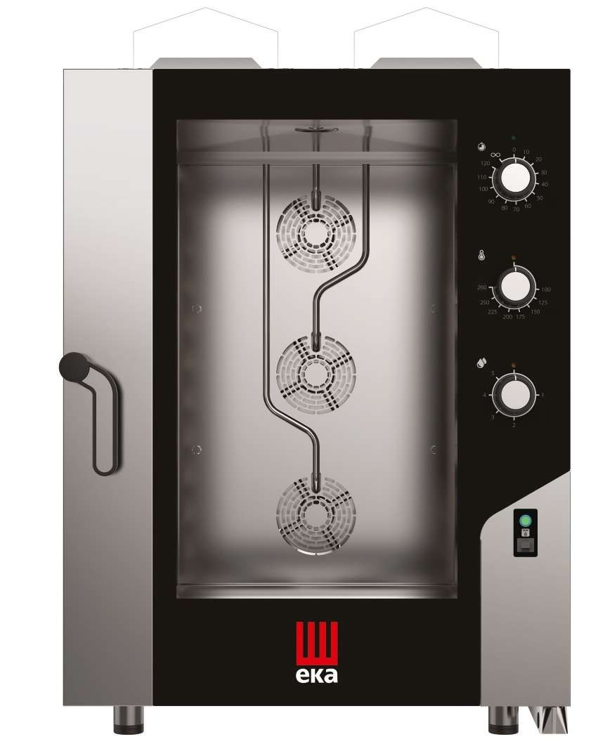 Horno a gas convección MILLENIAL SMART Pastelería/Panadería 10 bandejas 600x400 mm MKF1064GS Línea Padova