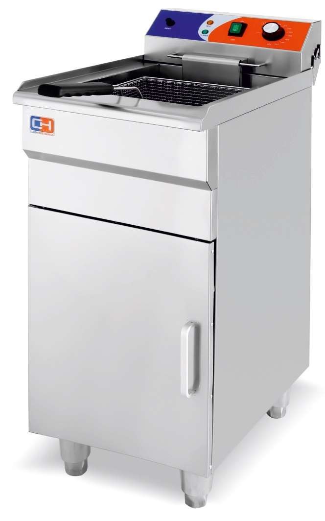 Freidora Eléctrica 14 litros CON MUEBLE de 360x530 x910h mm PEKIN EF-161VC