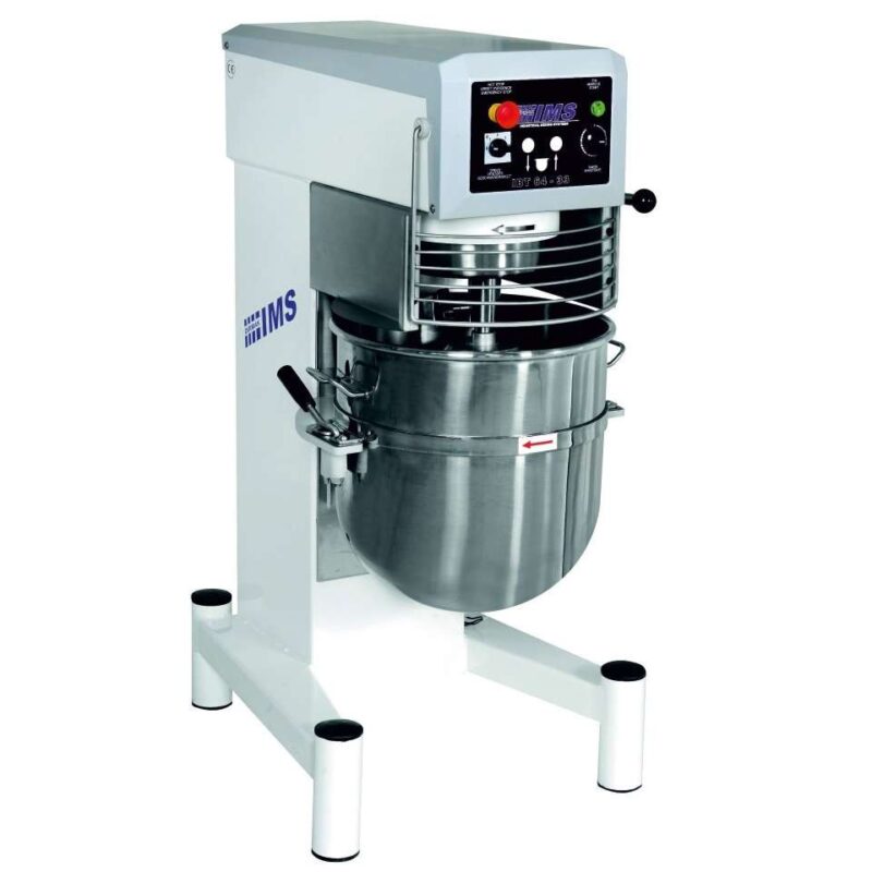 Amasadora Planetaria 64 litros con Variador de Velocidad 220V Monofásica Línea Estambul IBT64-VE IMS