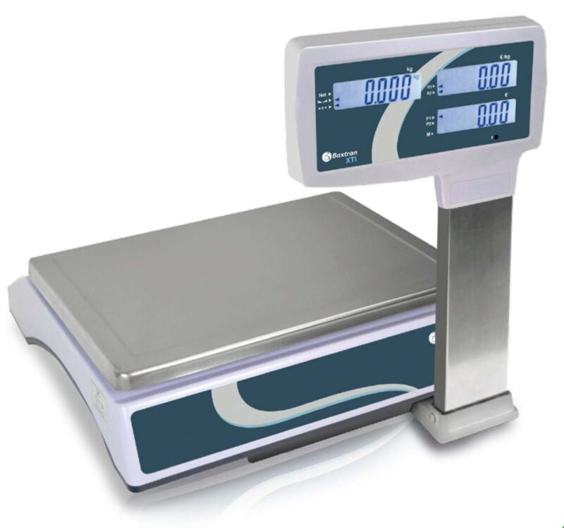 Balanza Comercial 30Kg con Columna sin Impresora XTI30C BAXTRAN
