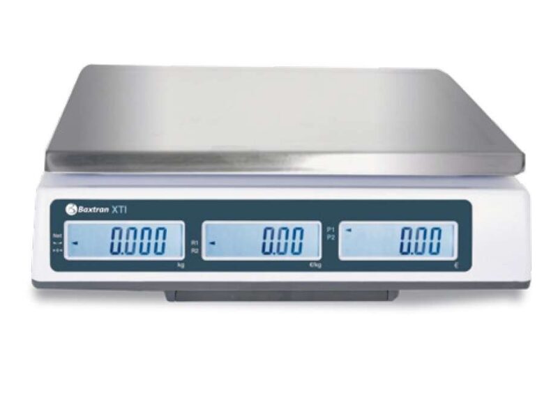 Balanza Comercial 30Kg sin Impresora XTI30P BAXTRAN