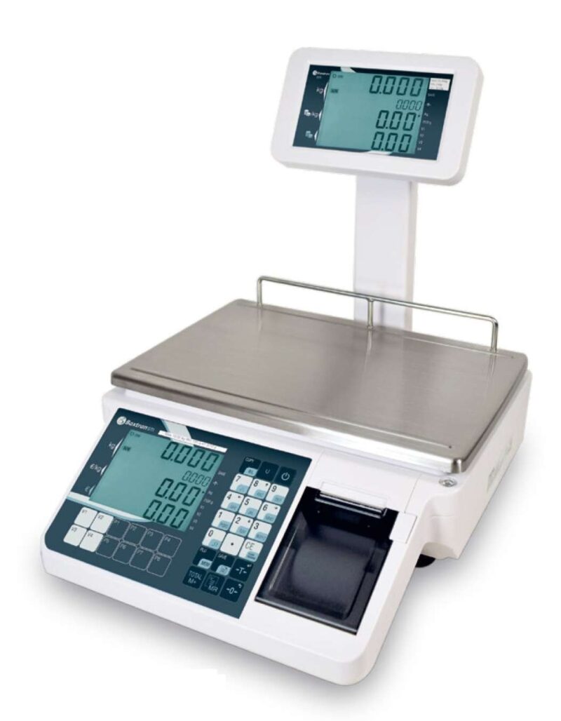 Balanza Comercial 30Kg con Impresora 4 Vendedores STI30 BAXTRAN