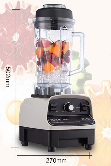 Licuadora Trituradora Batidor de Vaso 2 litros 1500W BL-767