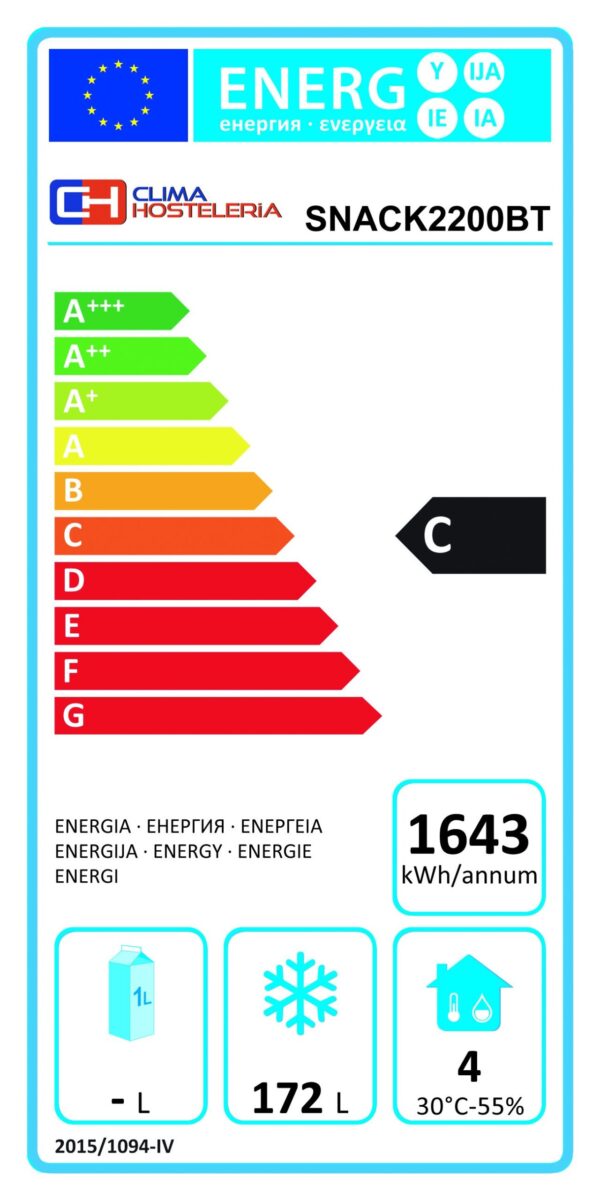 Mesa Congelados Snack Acero Inoxidable 2 Puertas 1360x600x960h mm PEKIN SNACK2200BT